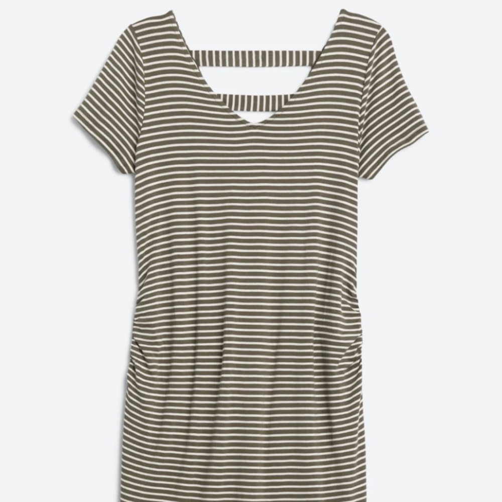 NWT Full Moon Sophy Maternity Back Detail Knit Dress